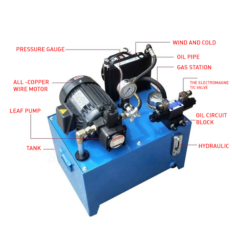 Hydraulic station system